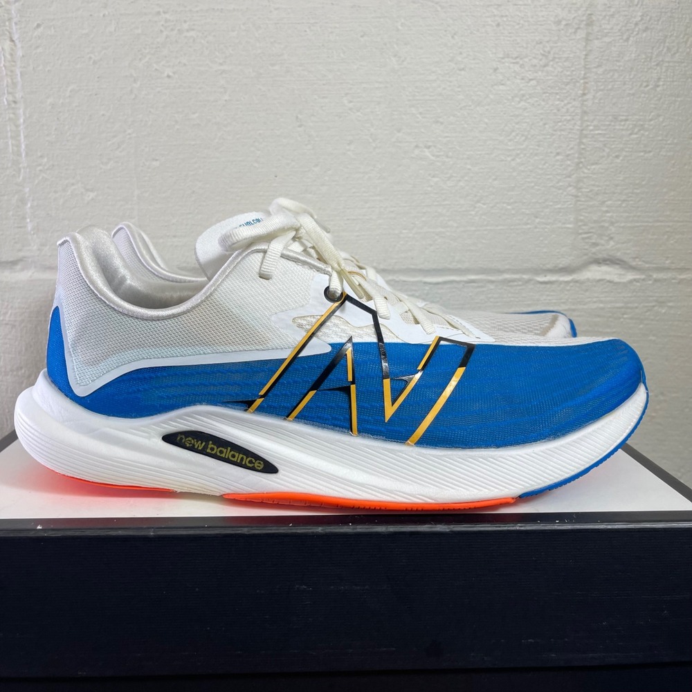 New Balance FuelCell Rebel v2 MFCXCN2 Laser Blue White Sneaker Shoes Men's 12 D